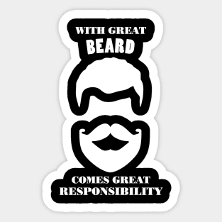 Great Beard Sticker